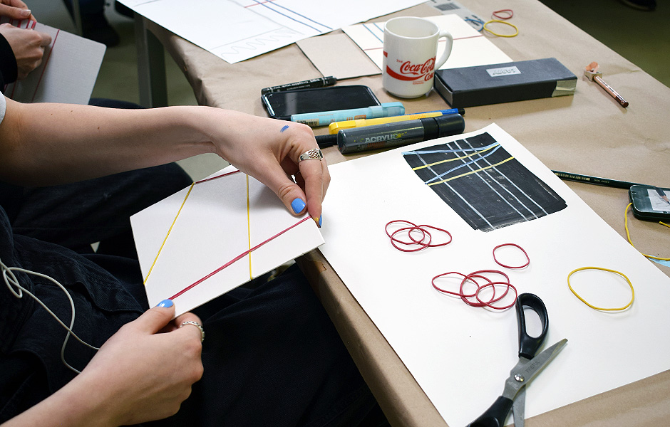 Basiskurs EXPERIMENTELLES ZEICHNEN von Nikola Röthemeyer