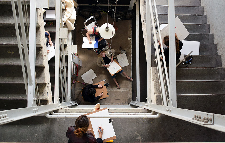 Basiskurs EXPERIMENTELLES ZEICHNEN von Nikola Röthemeyer