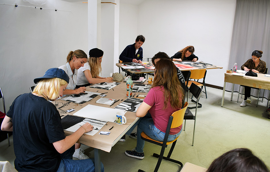 Basiskurs EXPERIMENTELLES ZEICHNEN von Nikola Röthemeyer