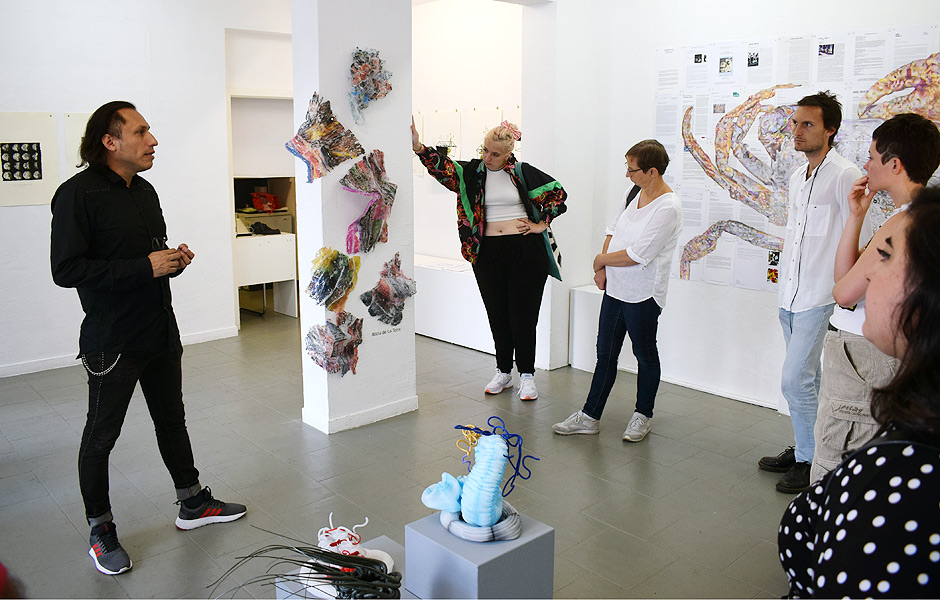 Visit to ENTROPIC SYMBIOSIS at Grey Cube Projects