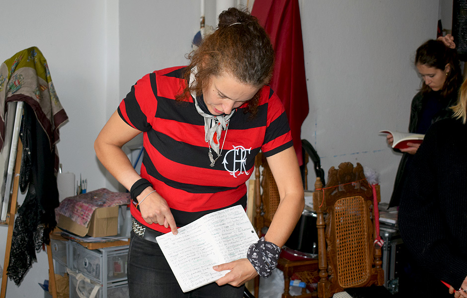 Atelierbesuch CATHERINE LORENT