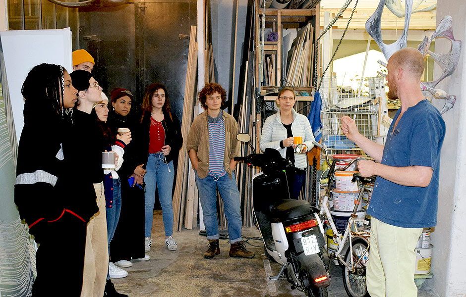 Studio Visit to WOLFGANG FLAD