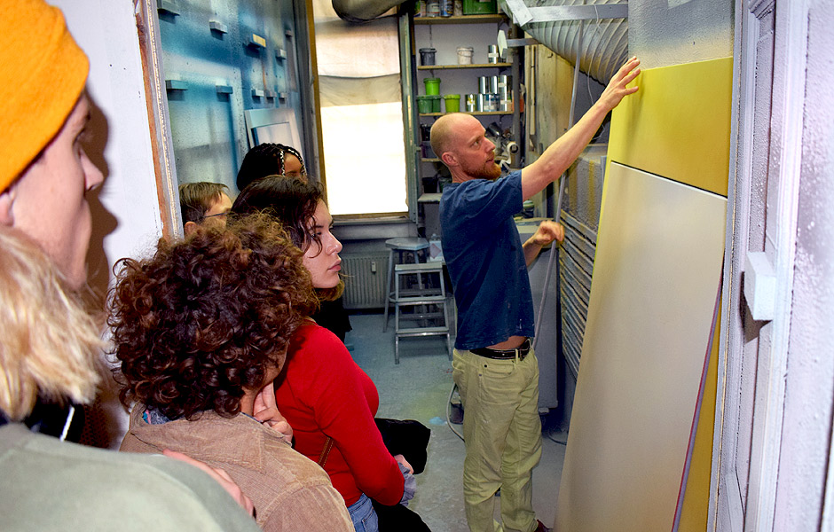 Studio Visit to WOLFGANG FLAD