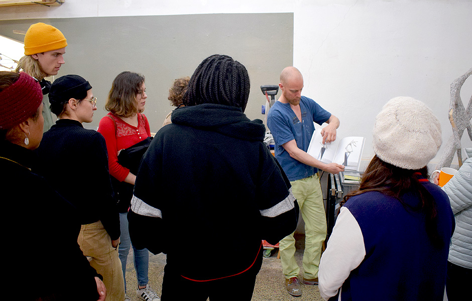 Studio Visit to WOLFGANG FLAD