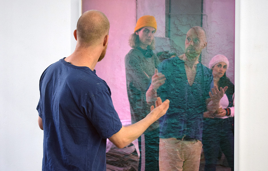 Studio Visit to WOLFGANG FLAD