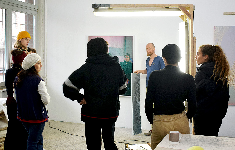 Studio Visit to WOLFGANG FLAD