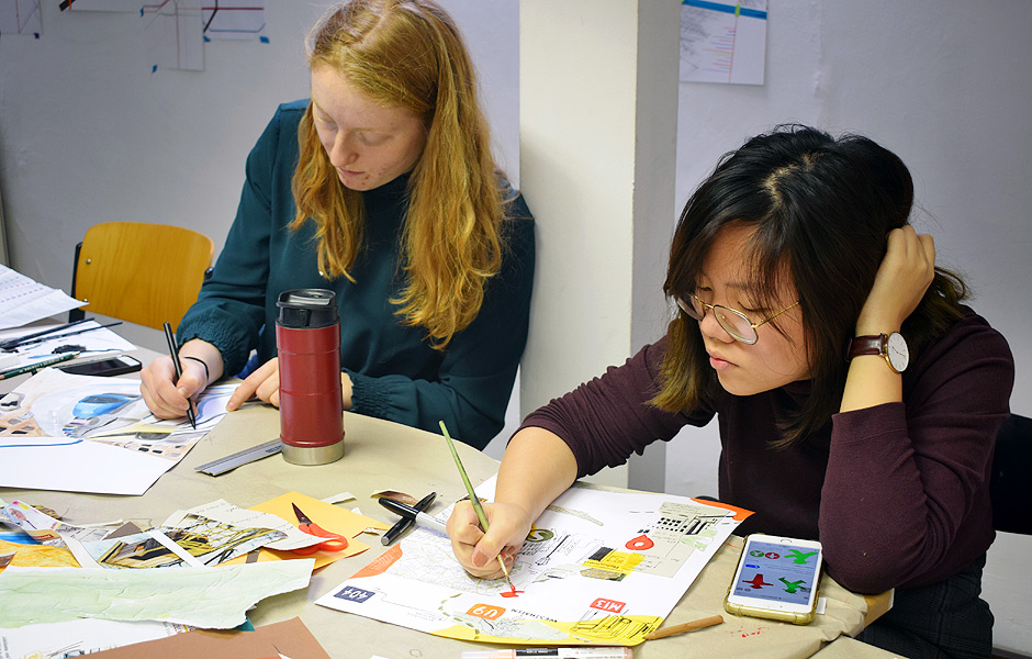 Basic Course EXPERIMENTAL DRAWING by Anja Tchepets