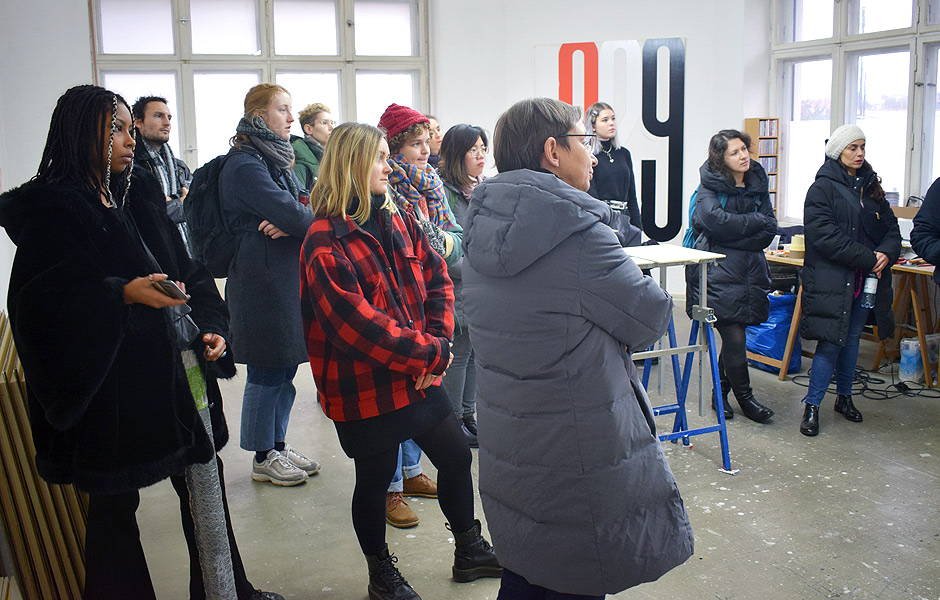 Atelierbesuch JENS WOLF