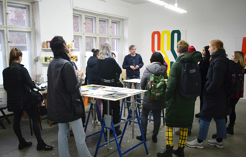 Atelierbesuch JENS WOLF