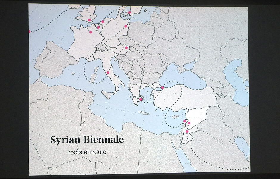 Vortrag SOCIALLY ENGAGED ART AND ARTISTIC ACTIVISM von Khaled Barakeh