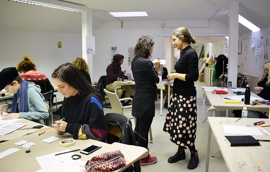 Basic Course EXPERIMENTAL DRAWING by Anja Tchepets