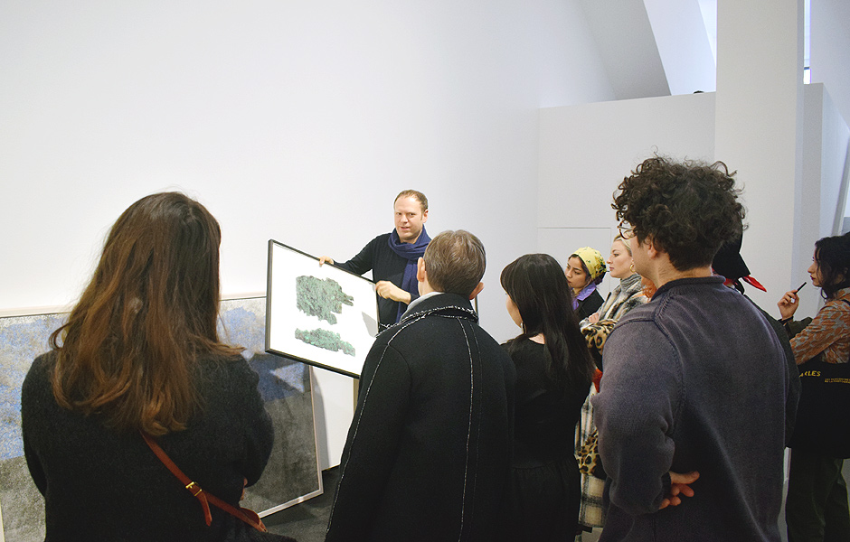 Besuch IMAGES FROM ABROAD von Lada Nakonechna bei Galerie EIGEN + ART