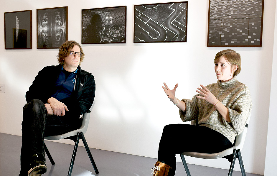 Besuch URBAN CHALLENGES kuratiert von Bénédicte Blondeau, Liesl Pfeffer & Rüdiger Lange bei B-Part