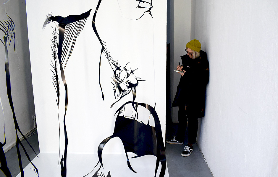 Visit to MAKING BAD ON HISTORY, OR, DRAWING BLOOD FROM THE SAME OLD STONE by Dagmara Genda at BERLIN-WEEKLY