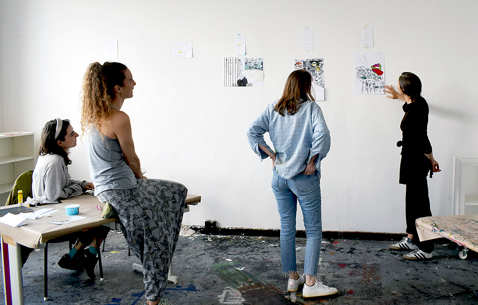 Basiskurs EXPERIMENTELLES ZEICHNEN von Anja Tchepets