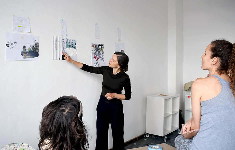 Basiskurs EXPERIMENTELLES ZEICHNEN von Anja Tchepets