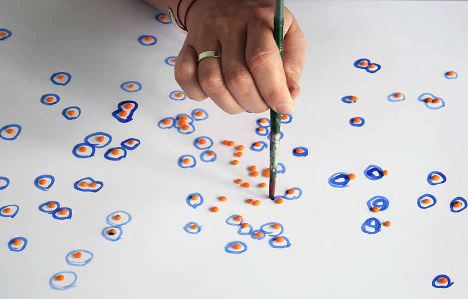 Basiskurs EXPERIMENTELLES ZEICHNEN von Anja Tchepets