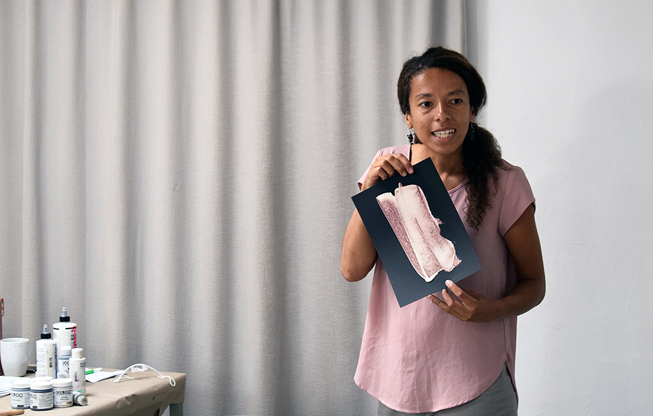 Basiskurs TECHNISCHER WORKSHOP von Mirjam Hintz & GOLDEN Artist Colors