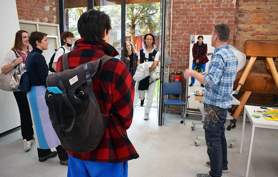 Studio Visit to Norbert Bisky