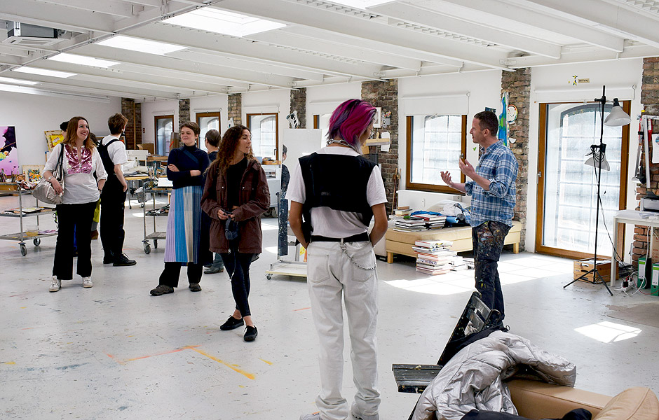 Studio Visit to Norbert Bisky