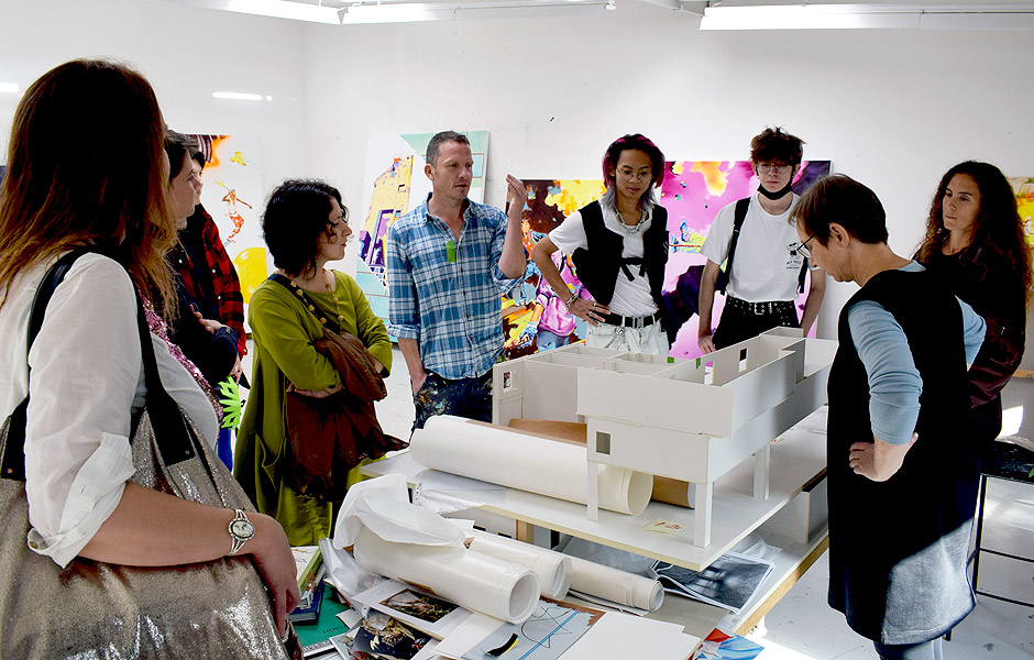 Studio Visit to Norbert Bisky