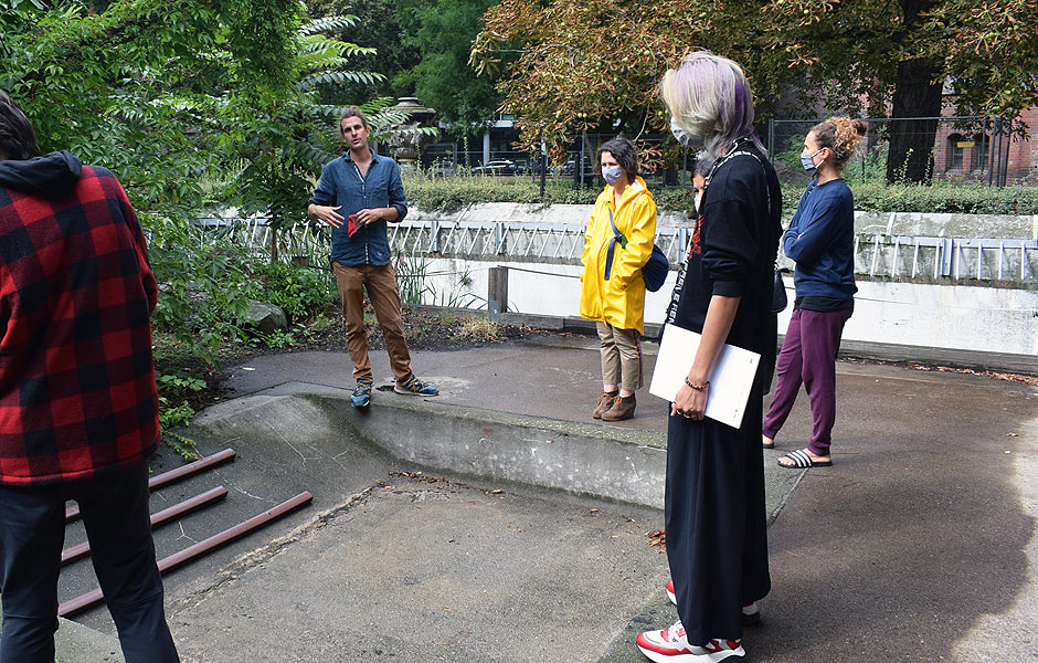 Visit to SOUND.NODES at Bärenzwinger