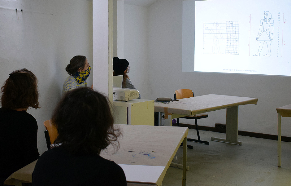 Basic Course EXPERIMENTAL DRAWING by Anja Tchepets