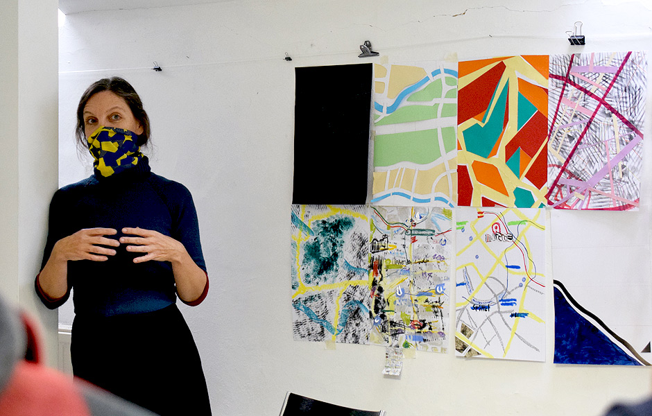 Basic Course EXPERIMENTAL DRAWING by Anja Tchepets