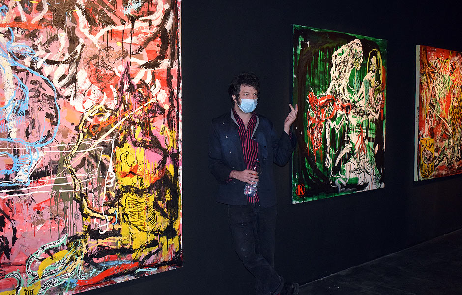 Visit to CHROME DINETTE by Orsten Groom at URBAN SPREE Galerie