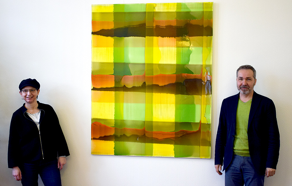 AUGUST 2001, II von Stephanie Jünemann im Rathaus Berlin Pankow