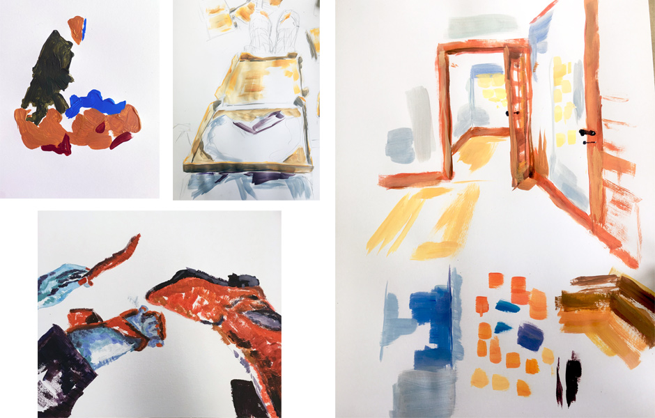 Online-Basiskurs ERKUNDUNGEN IN DER MALEREI von Julie Beugin