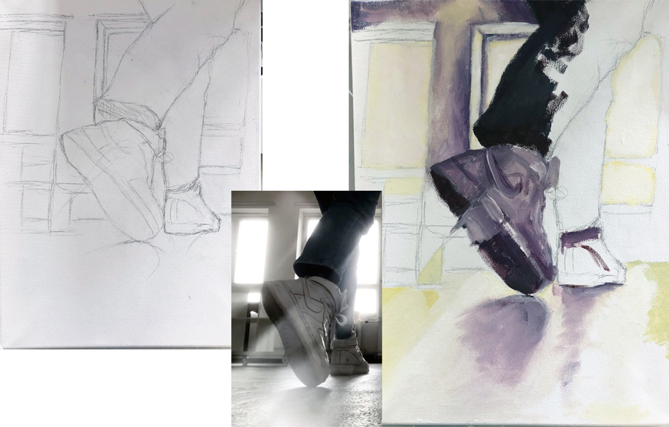 Online-Basiskurs ERKUNDUNGEN IN DER MALEREI von Julie Beugin