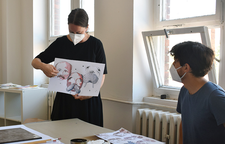 Basic Course EXPERIMENTAL DRAWING by Emily Hunt