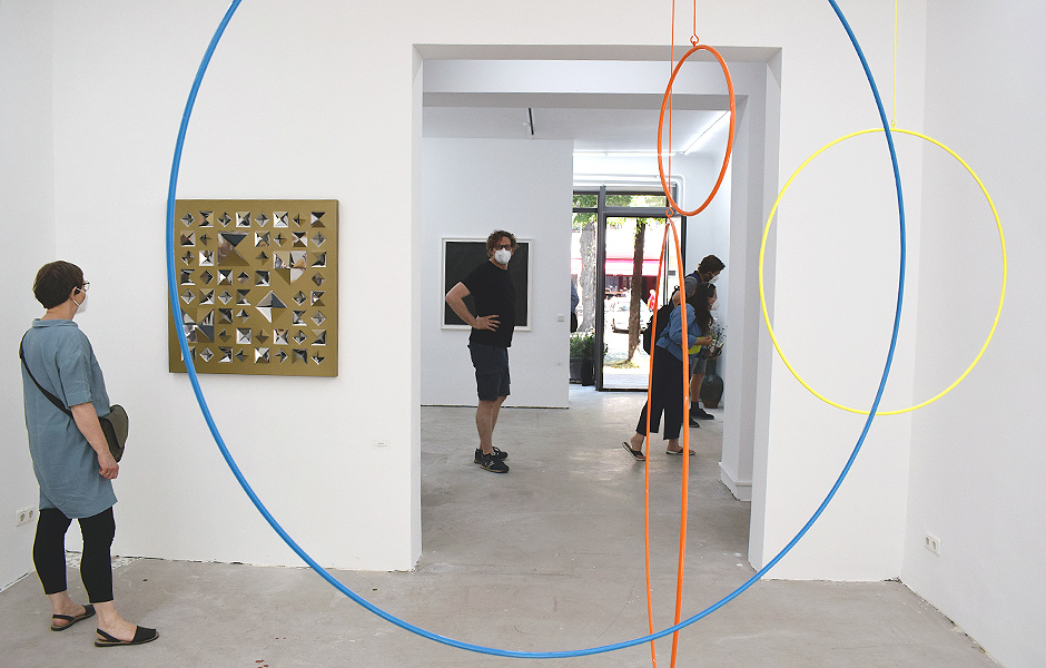 Besuch KONKRET ABSTRAKT bei Anahita Contemporary