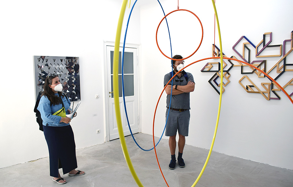 Besuch KONKRET ABSTRAKT bei Anahita Contemporary