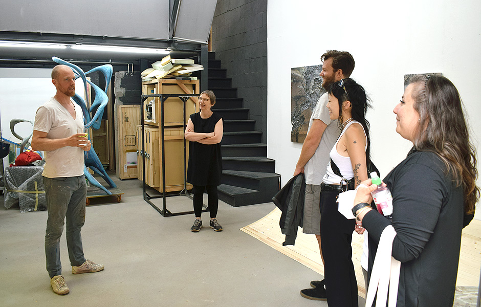 Atelierbesuch WOLFGANG FLAD