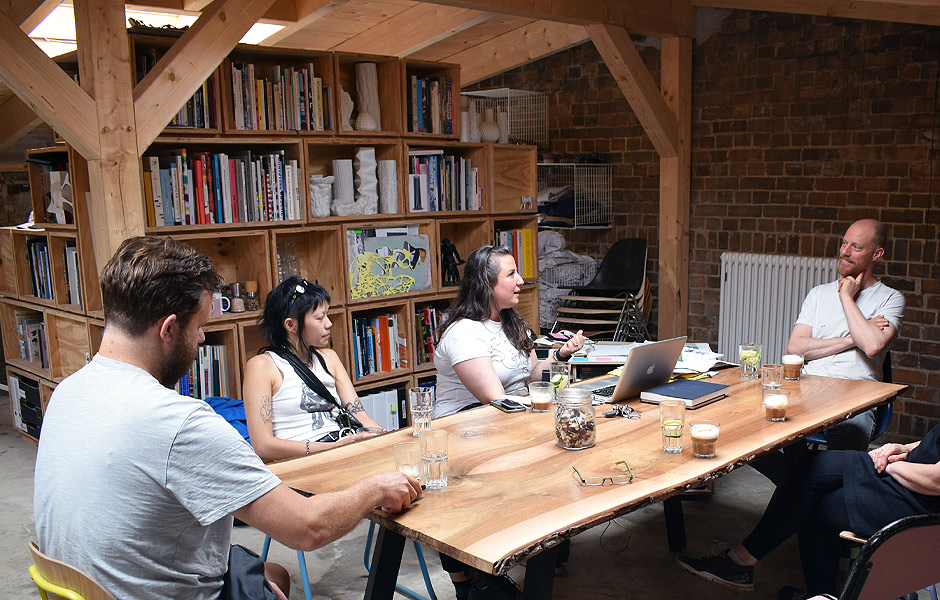 Atelierbesuch WOLFGANG FLAD