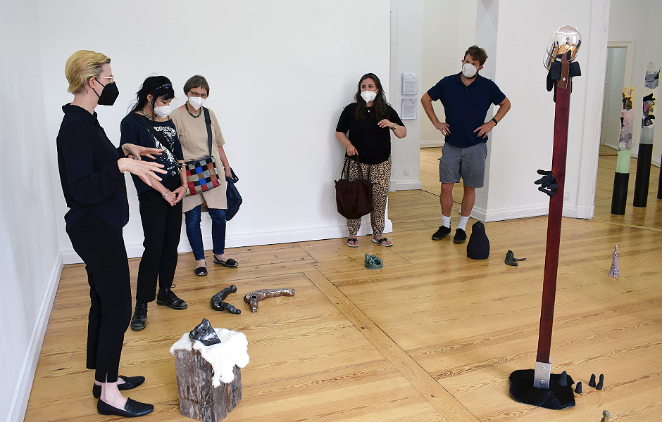 Visit to DESTINED TO PROTECT THE PRODUCTIVE by Sophie Erlund at PSM