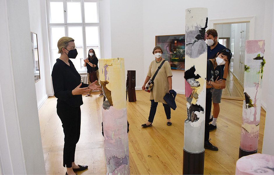 Visit to DESTINED TO PROTECT THE PRODUCTIVE by Sophie Erlund at PSM