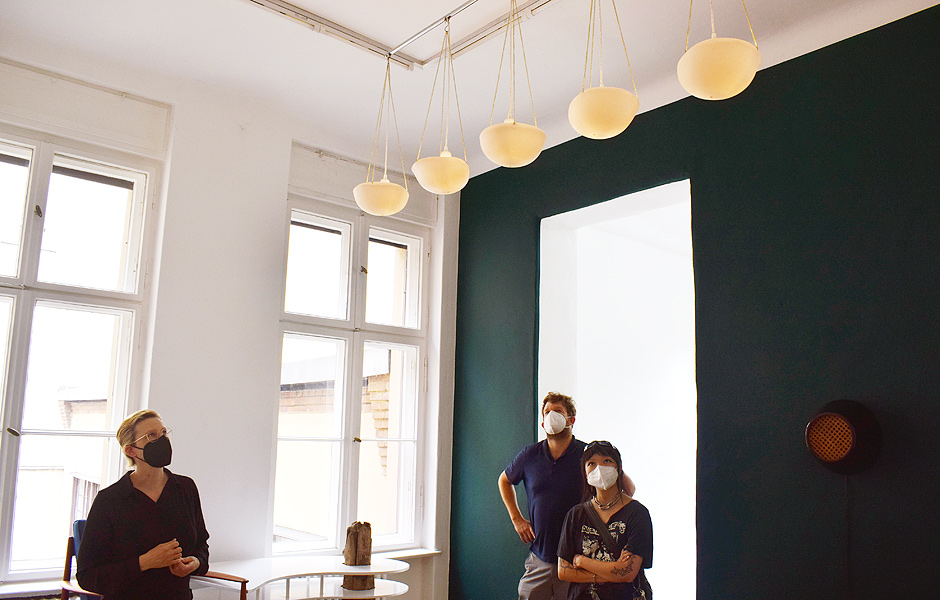 Visit to DESTINED TO PROTECT THE PRODUCTIVE by Sophie Erlund at PSM