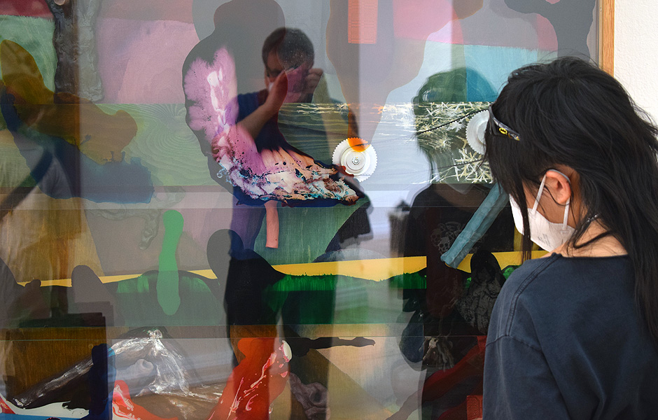 Visit to DESTINED TO PROTECT THE PRODUCTIVE by Sophie Erlund at PSM