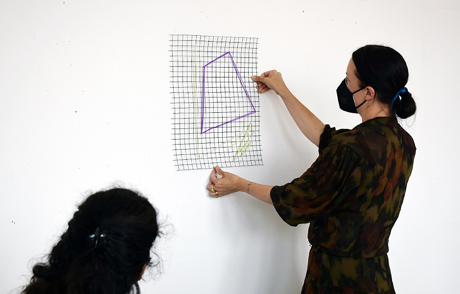 Basiskurs EXPERIMENTELLES ZEICHNEN von Emily Hunt