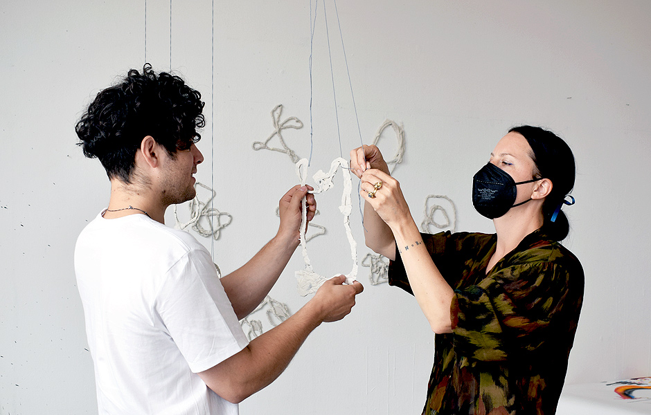 Basiskurs EXPERIMENTELLES ZEICHNEN von Emily Hunt