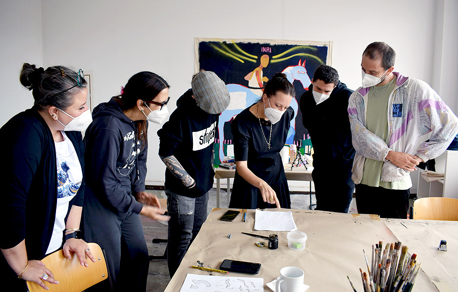 Basic Course EXPERIMENTAL DRAWING by Emily Hunt