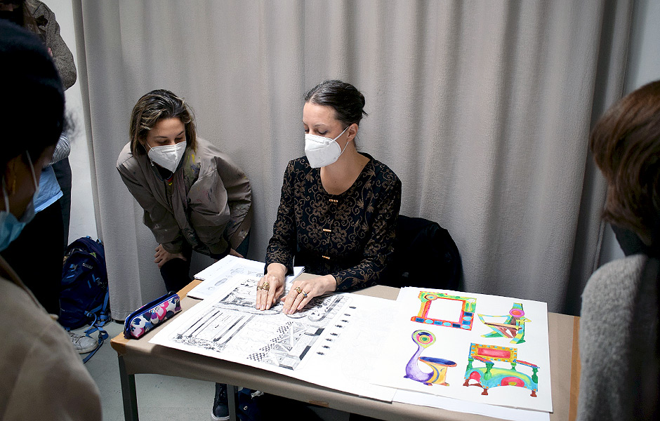 Basiskurs EXPERIMENTELLES ZEICHNEN von Emily Hunt