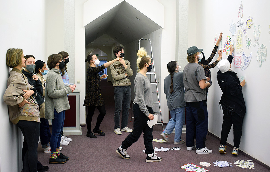 Basiskurs EXPERIMENTELLES ZEICHNEN von Emily Hunt