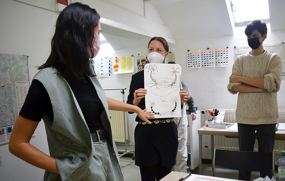 Basiskurs EXPERIMENTELLES ZEICHNEN von Emily Hunt