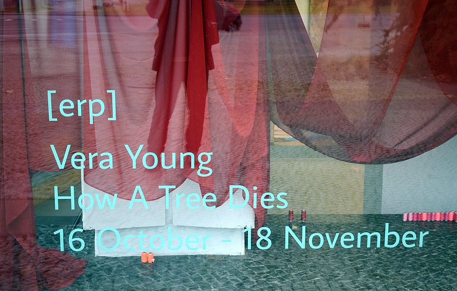 Besuch DIENSTAG BIS SONNTAG von Anne Speier & HOW A TREE DIES von Vera Young bei Efremidis