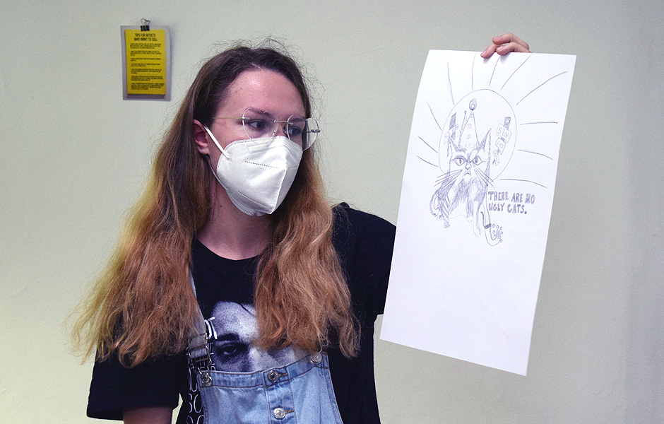 Basiskurs EXPERIMENTELLES ZEICHNEN von Emily Hunt