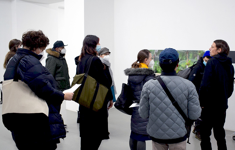 Besuch INSURGENCY OF LIFE von Goldin+Senneby bei NOME